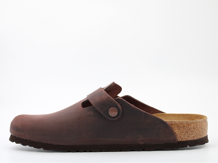 Birkenstock mule boston oiled marron2325201_3