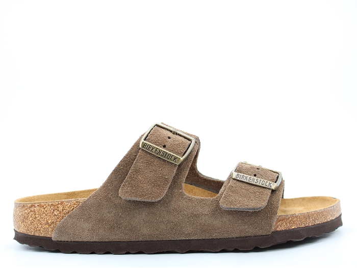 Birkenstock mule arizona suede gris