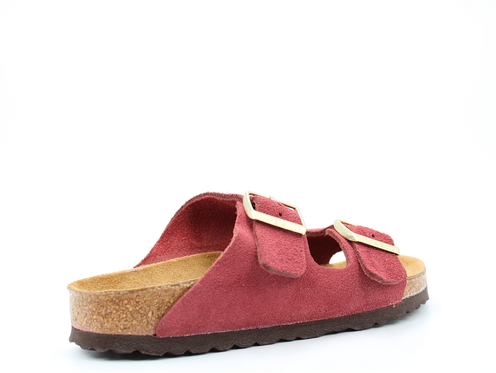 Birkenstock mule arizona suede rouge2325802_4