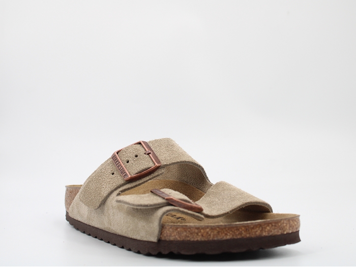 Birkenstock mule arizona suede taupe2325803_2