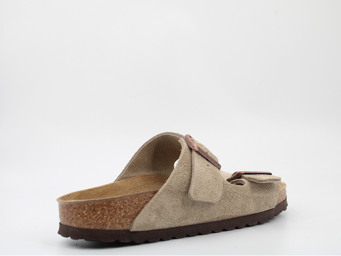 Birkenstock mule arizona suede taupe2325803_4