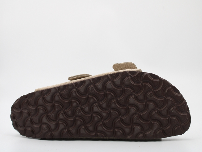 Birkenstock mule arizona suede taupe2325803_5