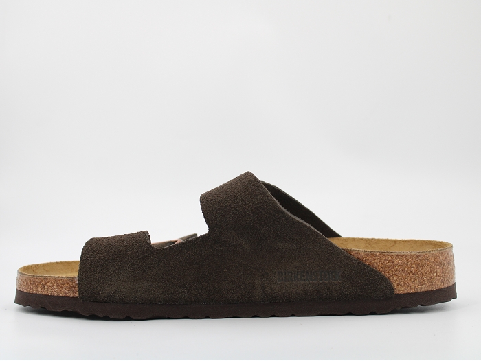 Birkenstock mule arizona suede marron2325804_3