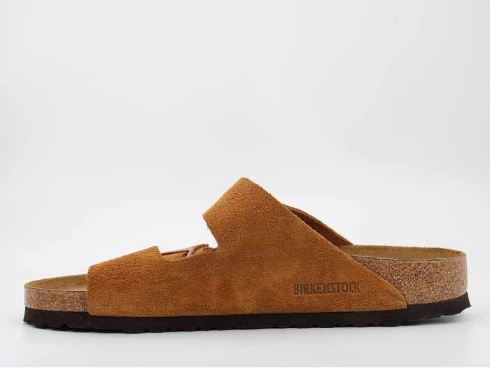 Birkenstock mule arizona suede marron2325805_3