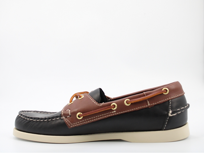 Sebago bateau docksides lea waxy noir2336101_3