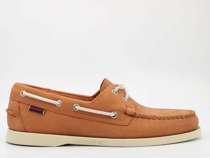 Sebago bateau docksides nubuck rose