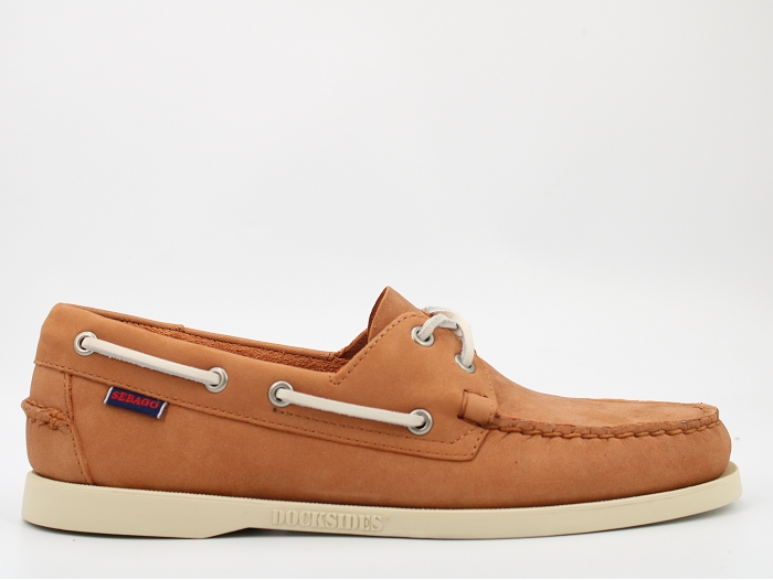 Sebago bateau docksides portland marron