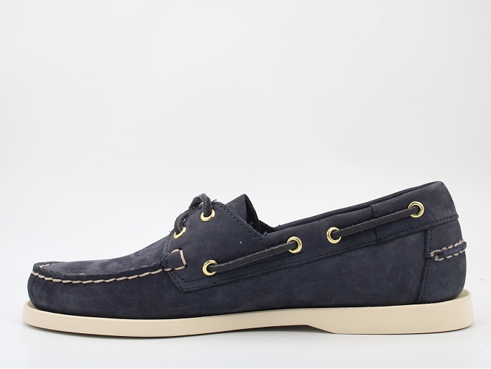 Sebago bateau docksides nubuck bleu2336202_3