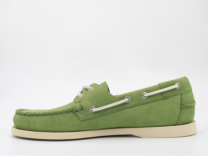 Sebago bateau docksides nubuck vert2336203_3