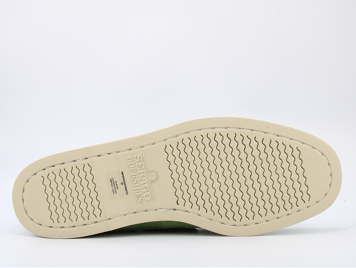 Sebago bateau docksides nubuck vert2336203_5