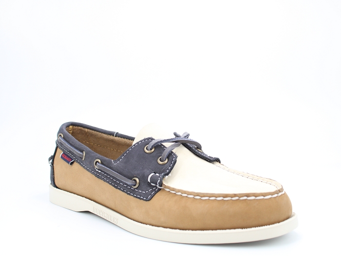 Sebago bateau docksides archive beige2336301_2