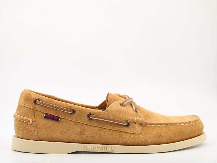 Sebago bateau docksides flesh out beige