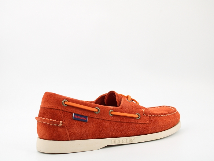 Sebago bateau docksides flesh out marron2336402_4