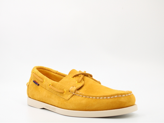 Sebago bateau docksides flesh out jaune2336404_2