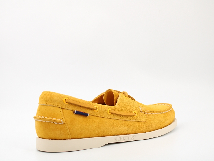 Sebago bateau docksides flesh out jaune2336404_4