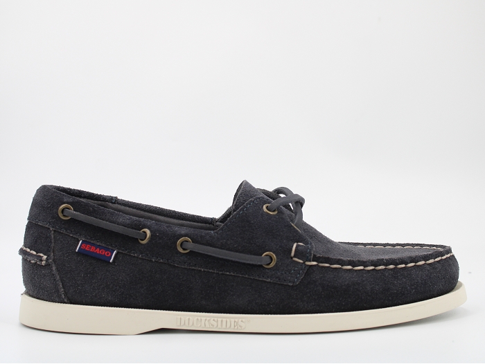 Sebago bateau docksides flesh out bleu