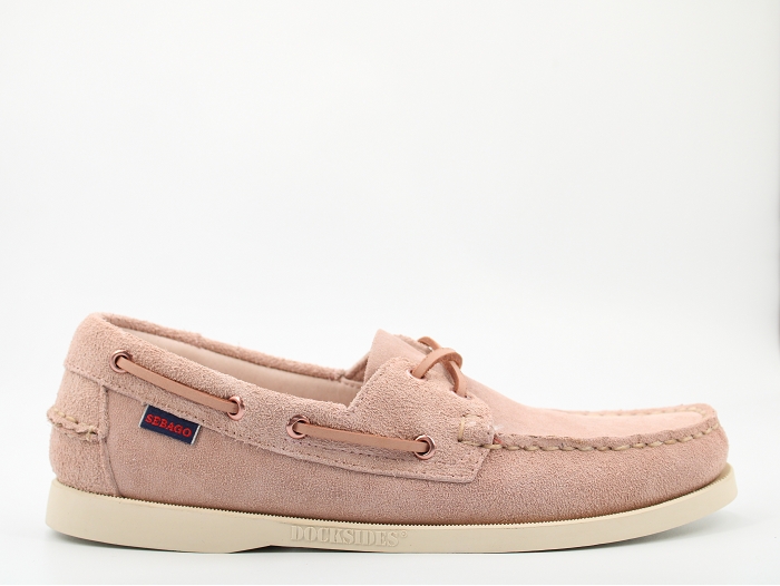 Sebago bateau docksides flesh out rose