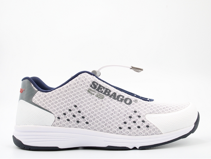 Sebago derby sport cyphon blanc