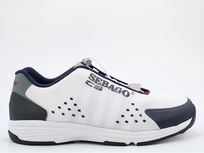 Sebago derby sport cyphon blanc