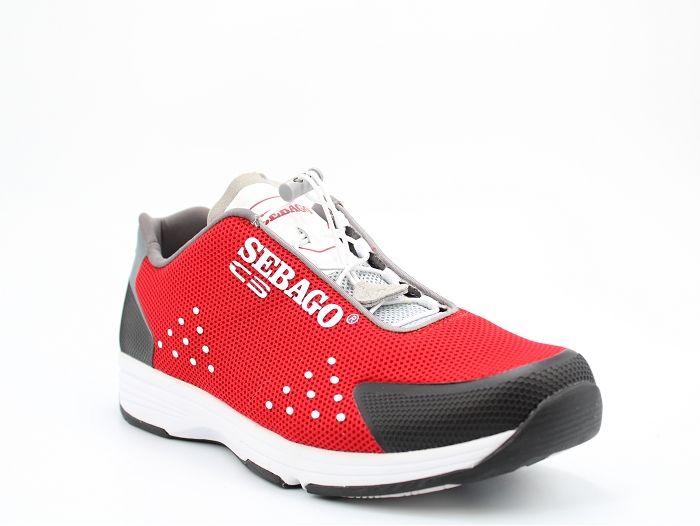 Sebago derby sport cyphon rouge2336603_2