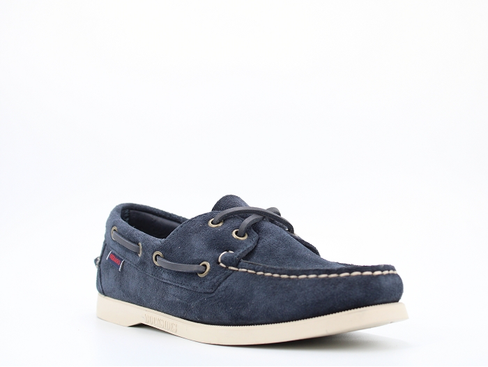 Sebago bateau docksides portland bleu2336702_2