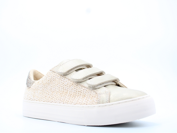No name sneakers arcade strap paille beige2337701_2