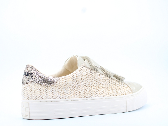 No name sneakers arcade strap paille beige2337701_4