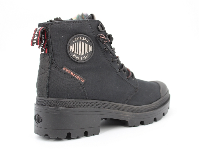 Palladium botte et bottine pallabase metro noir2341601_4