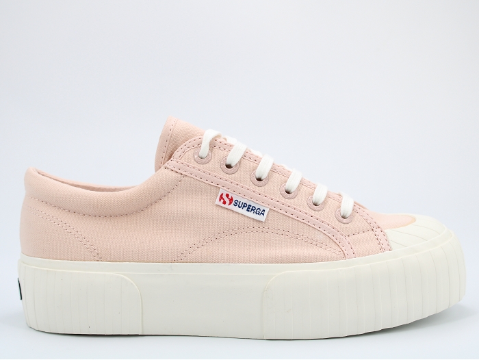 Superga sneakers 2631 stripe platform rose