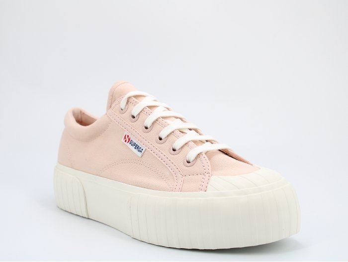 Superga sneakers 2631 stripe platform rose2342102_2