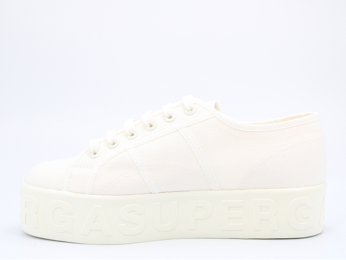 Superga sneakers 2790 shiny 3d lettering blanc2342201_3