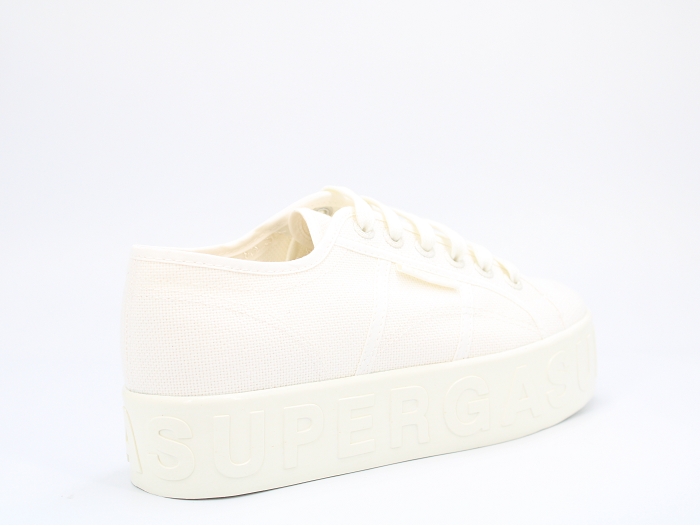 Superga sneakers 2790 shiny 3d lettering blanc2342201_4