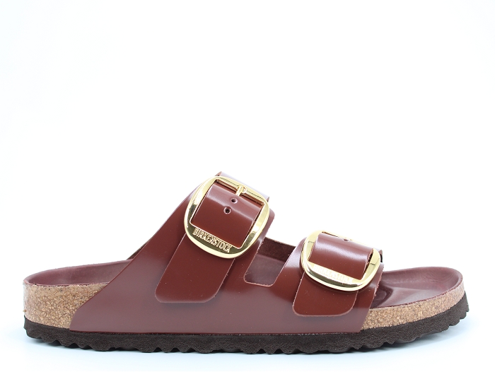 Birkenstock mule arizona big buckle marron