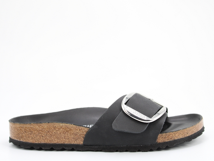 Birkenstock mule madrid big buckle noir