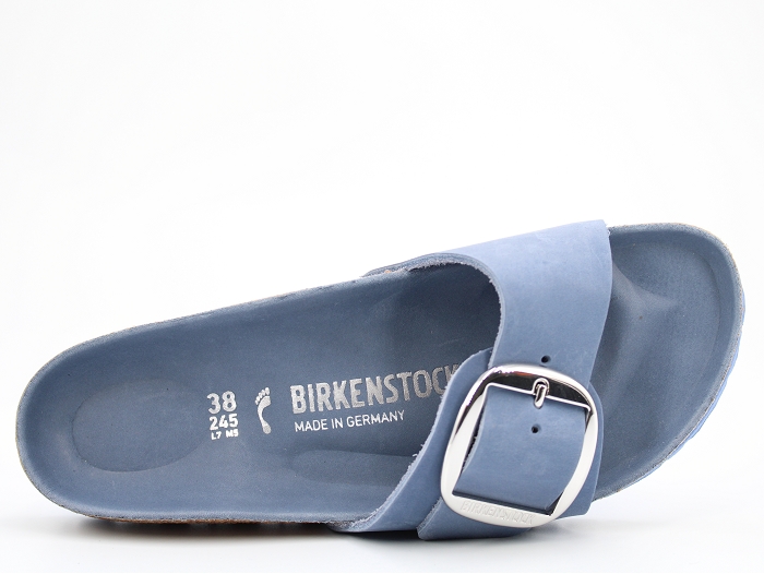 Birkenstock mule madrid big buckle bleu2359703_6