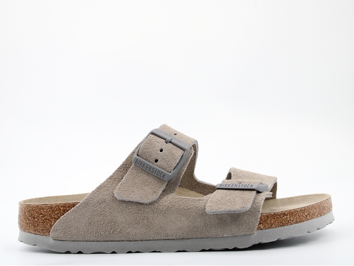 Birkenstock mule arizona sfb gris