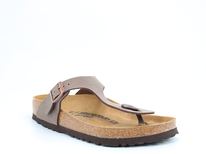 Birkenstock mule gizeh marron2360301_2