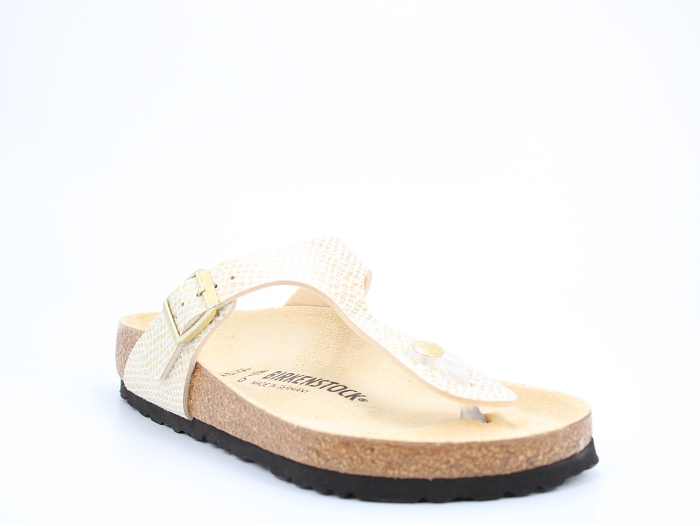 Birkenstock mule gizeh blanc2360302_2