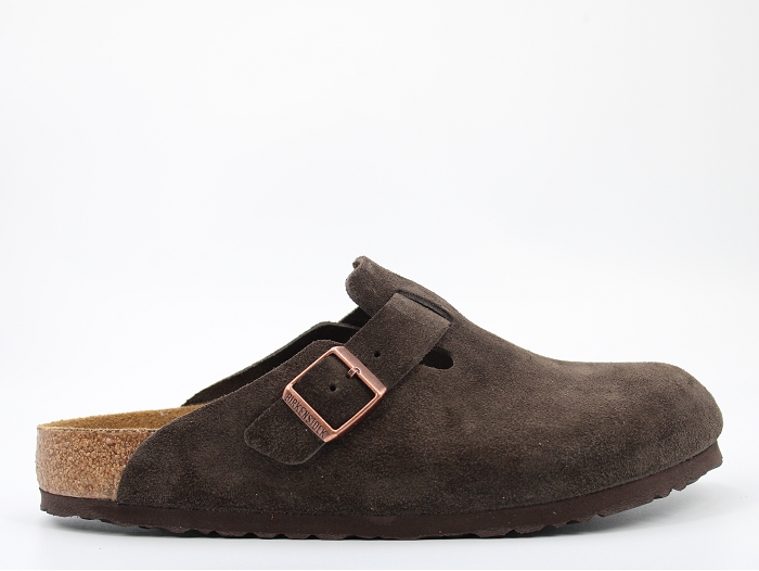 Birkenstock mule boston marron