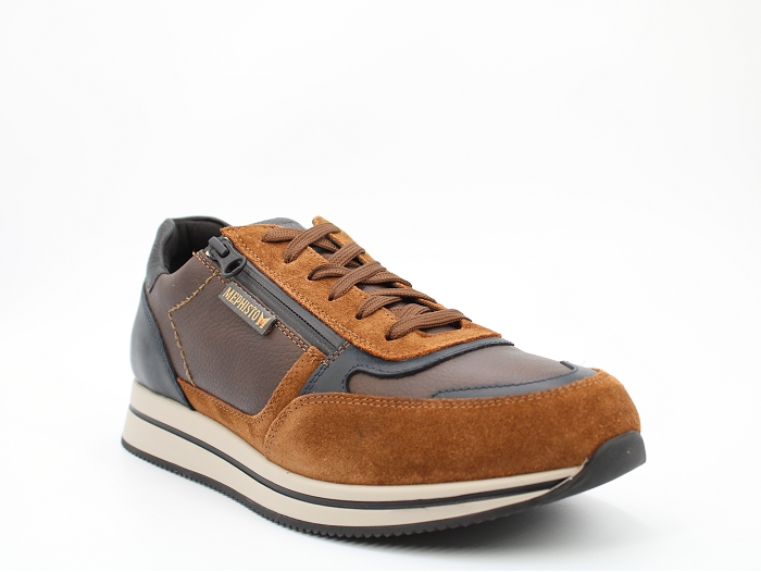 Mephisto sneakers gilford marron2362301_2