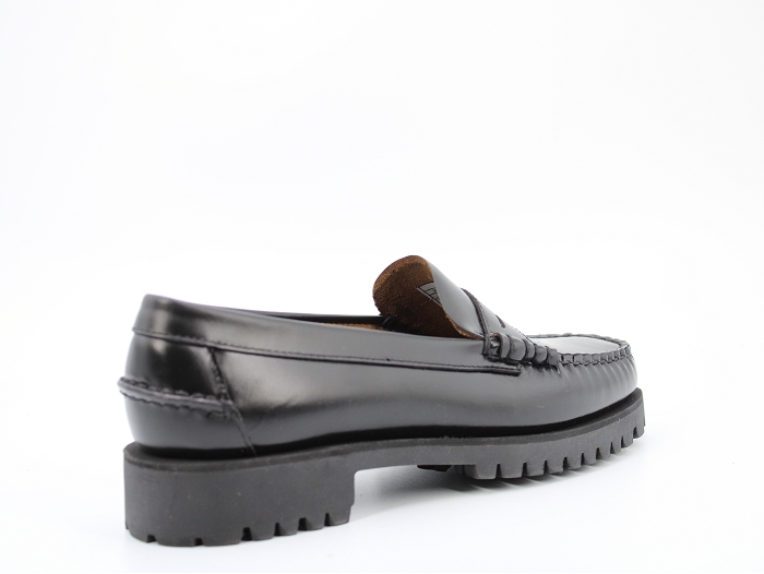 Sebago mocassin dan lug woman noir2366601_4