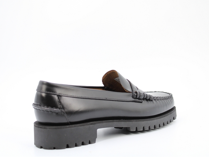 Sebago mocassin dan lug woman noir2366601_4