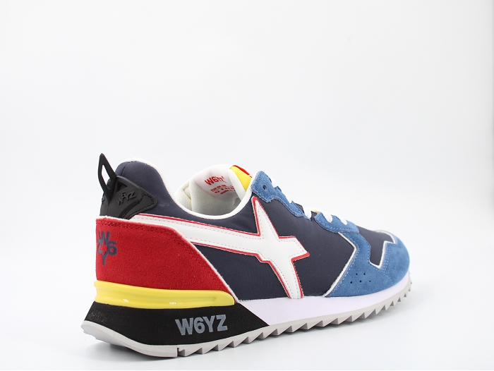 W6yz sneakers 1e11 jet m bleu2369504_4