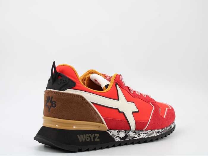 W6yz sneakers 1e11 jet m rouge2369505_4