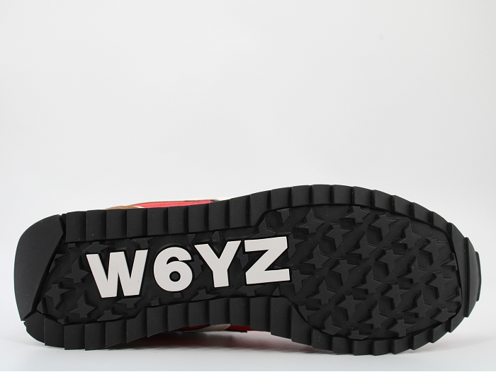 W6yz sneakers 1e11 jet m rouge2369505_5