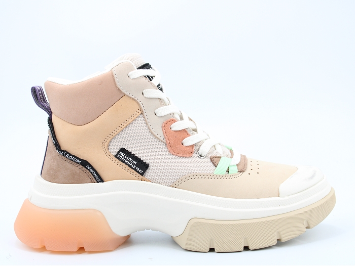 Palladium botte et bottine pallawave cuf beige