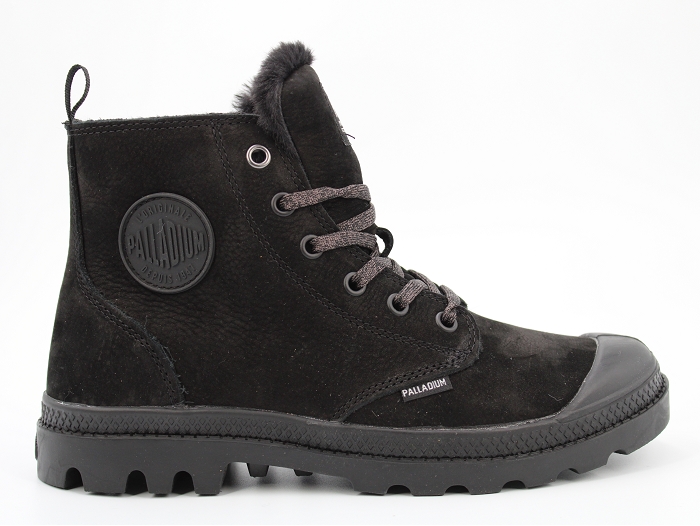 Palladium botte et bottine pampa hi zip noir