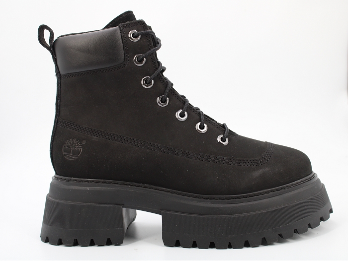 Timberland botte et bottine sky 6 in lace up noir