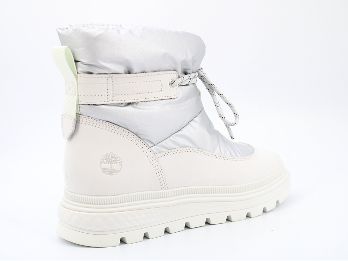 Timberland botte et bottine ray city puffer boot blanc2377001_4