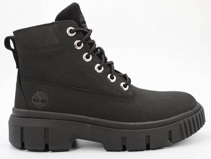 Timberland botte et bottine greyfield boot leather noir